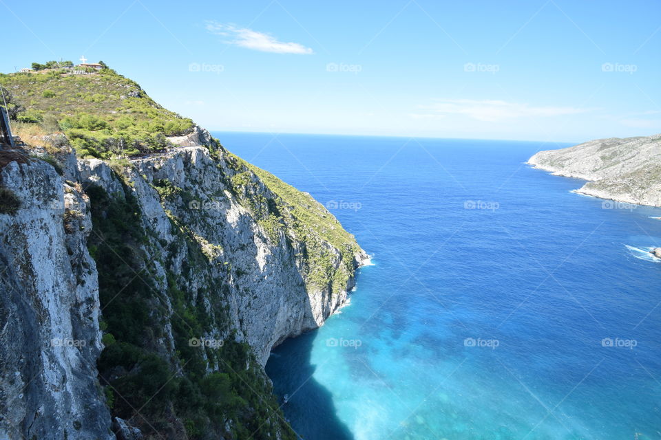 Such blue waters in Zakynthos