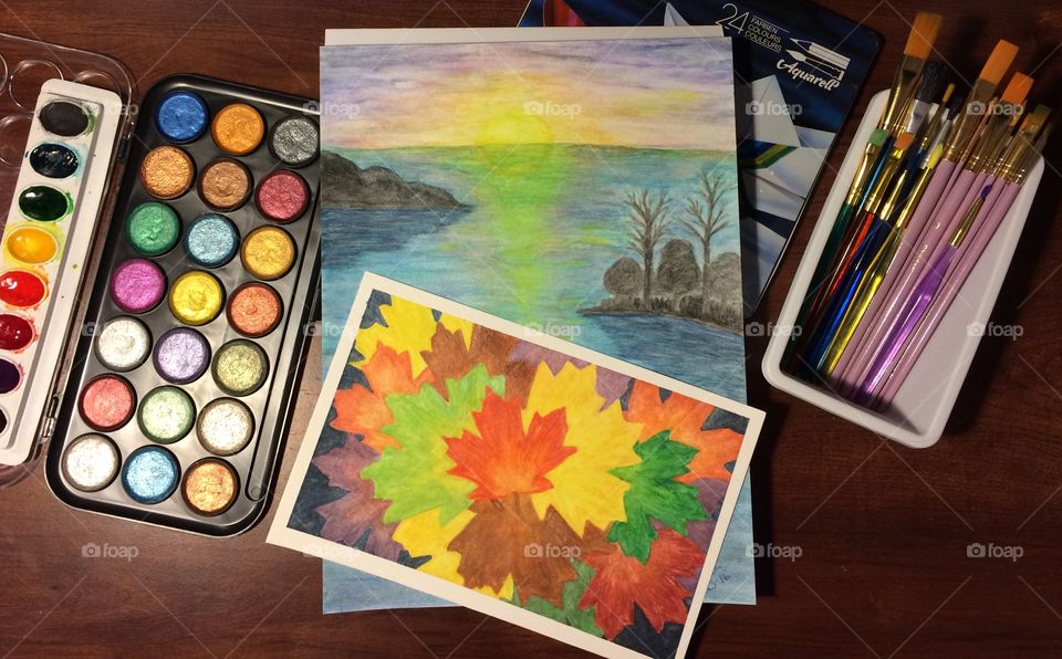 Painting and supplies 