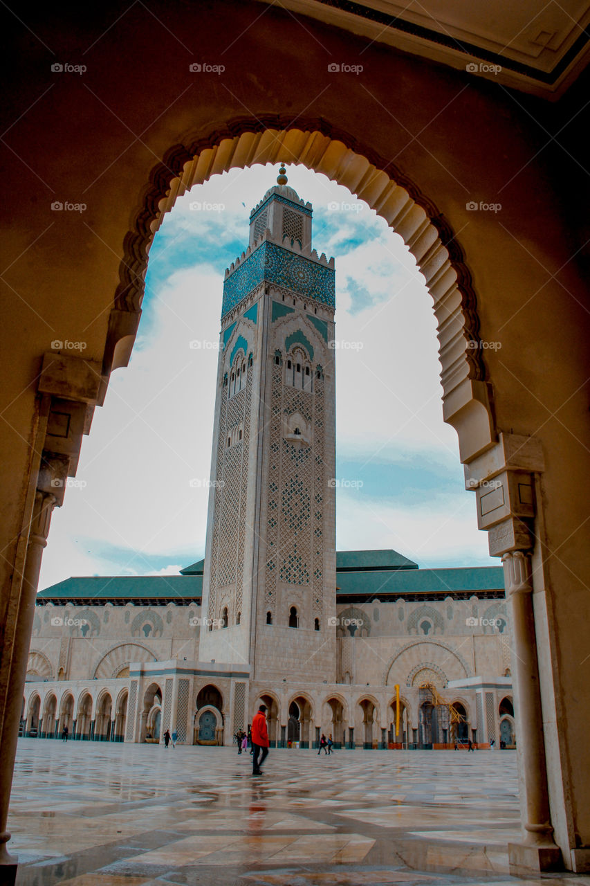 Mosque Hassan II in South Africa
