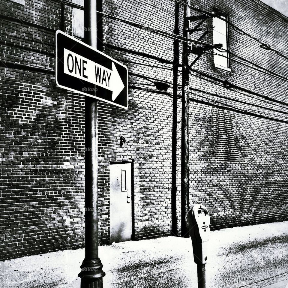 One way alley