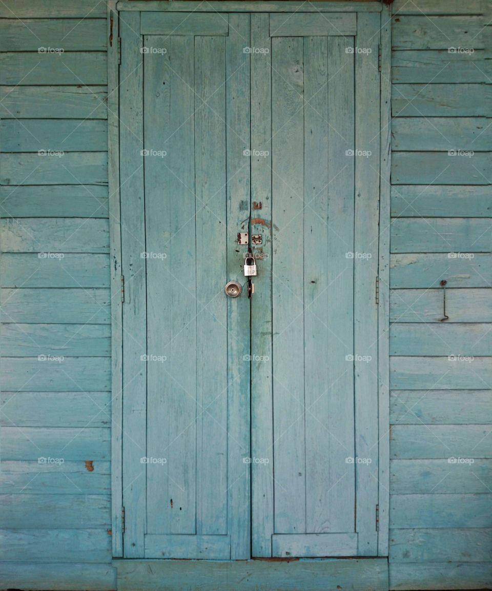 blue Doors, locked