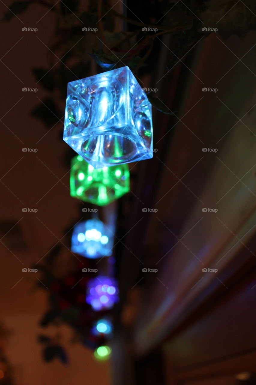 Christmas light ornaments 