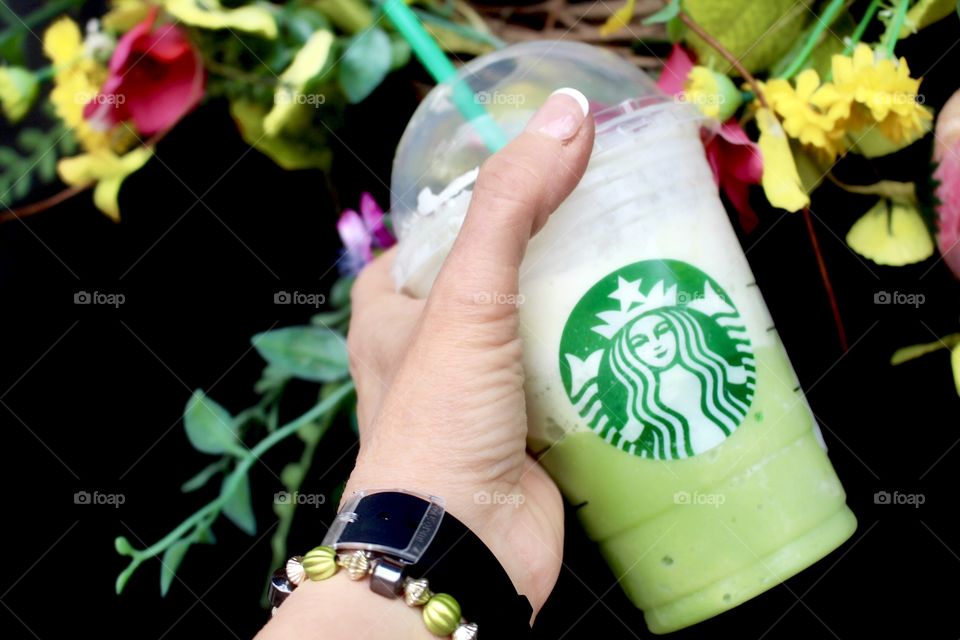 Green Tea Frappuccino 