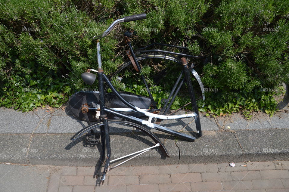 Destroyed Bicycle