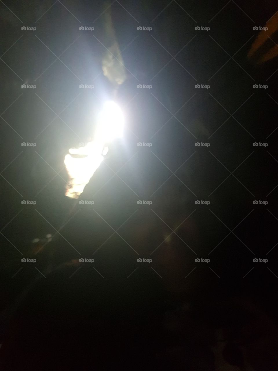 sunlight inside mountain