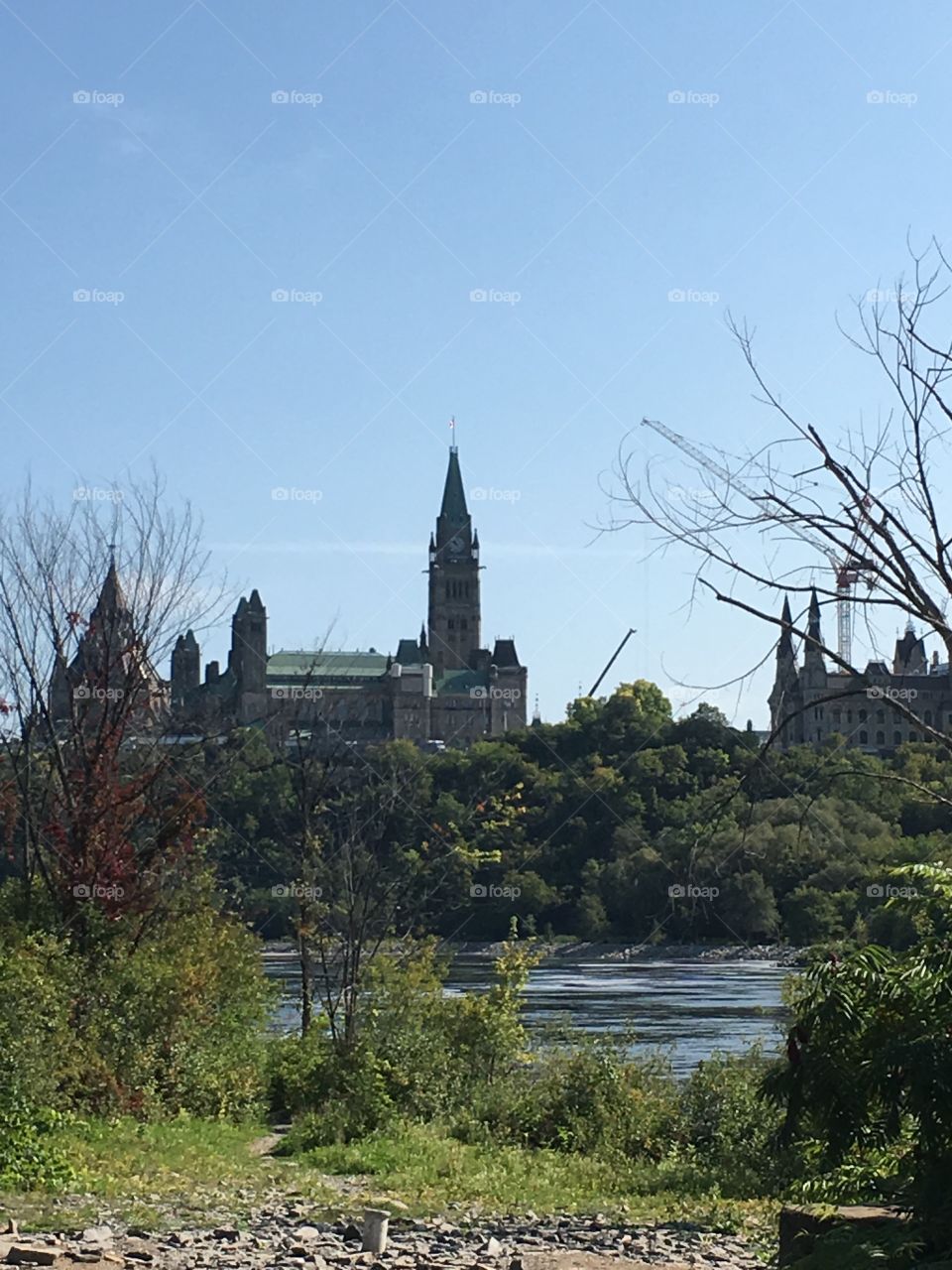 Parliament hill, parliament building Ottawa Canada 