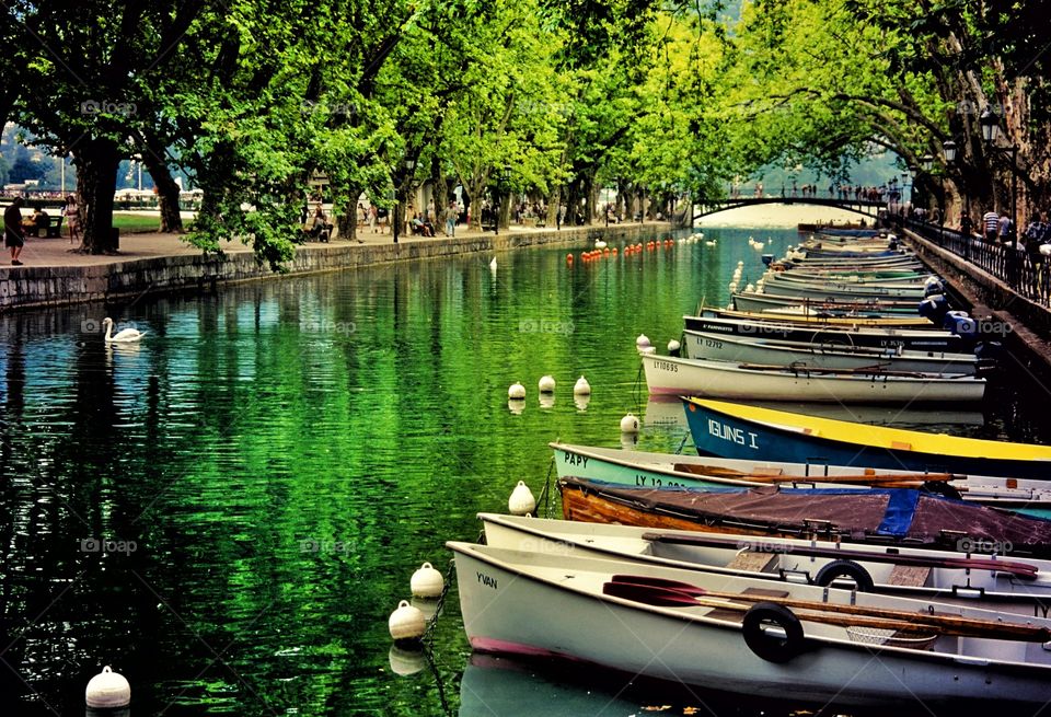 Annecy. Annecy les bains French Alps 