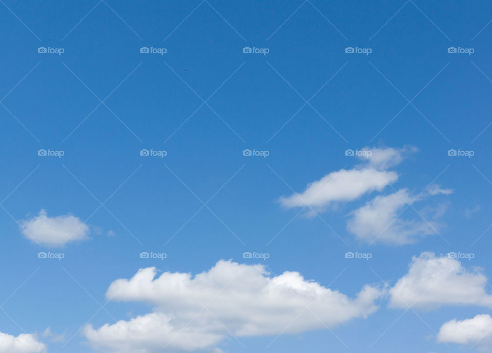 Blue sky with clouds