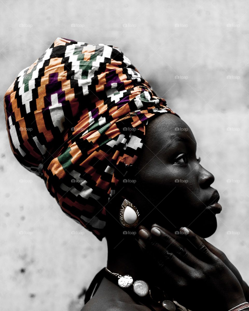 African traditional... makeup