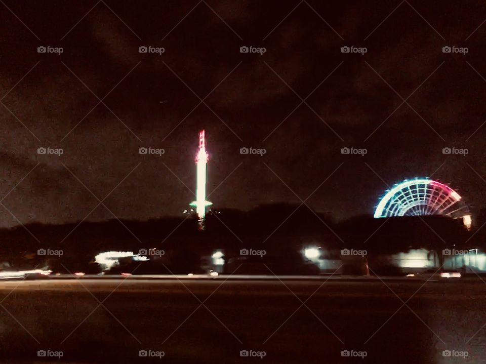 Lights on International drive