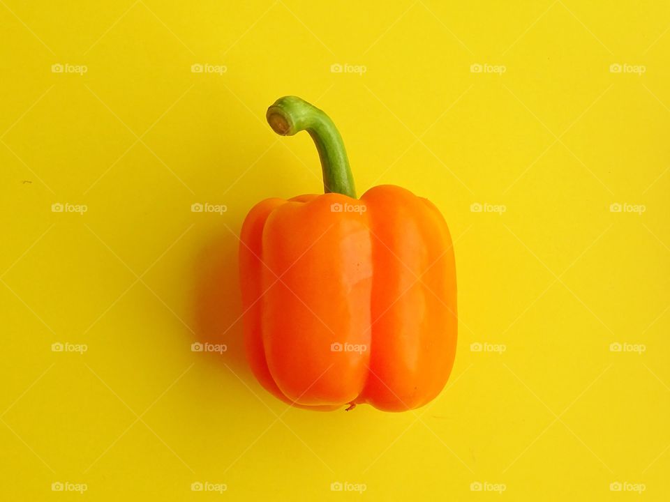 Orange Bell pepper