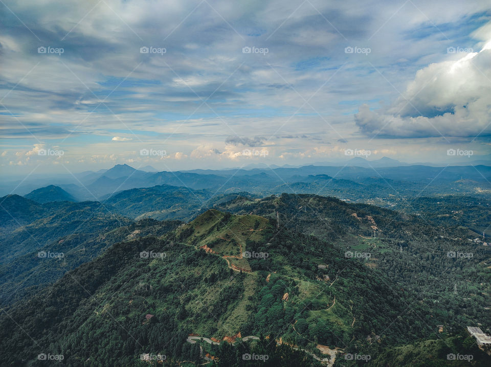 Green mountains