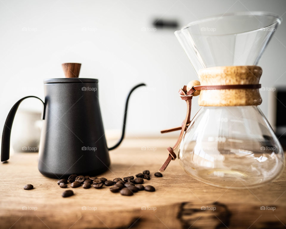 Fresh Coffee with delicious coffee beans