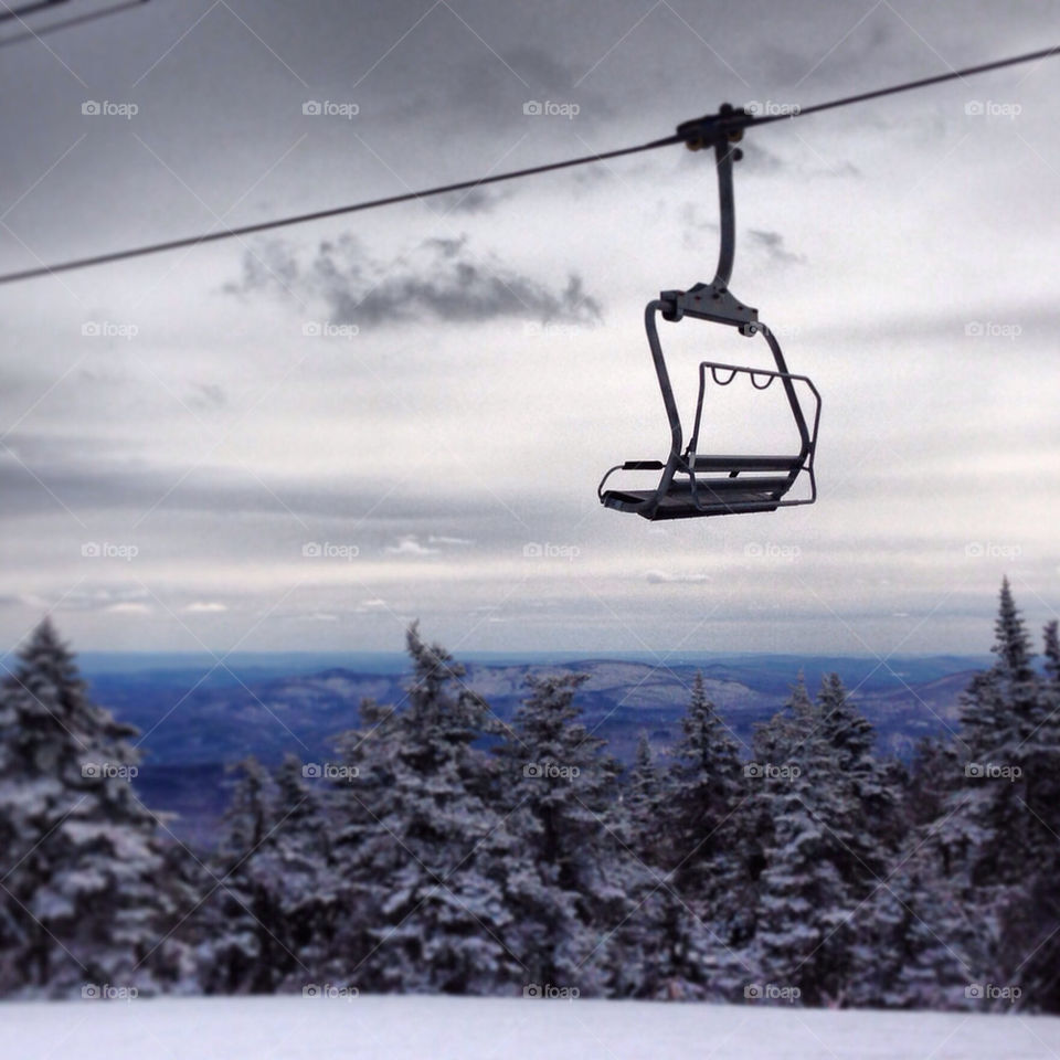 View at summit of stratton vt