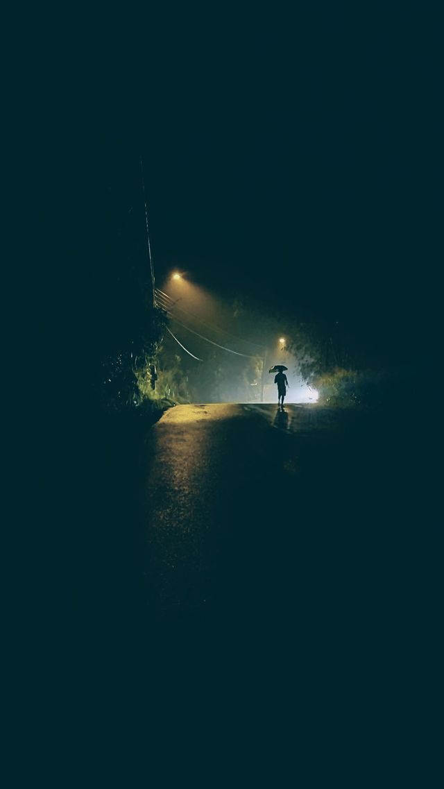rainy night