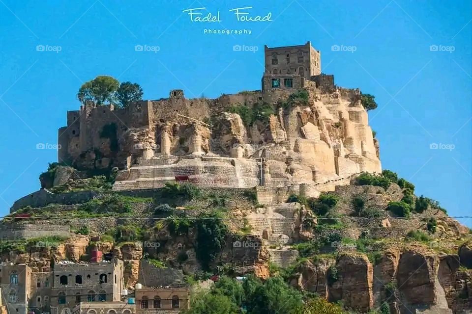 Glory be to God, the magnificent and picturesque view and the natural green trees are a view that is nothing more wonderful than it