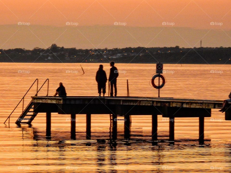 Carpe Diem on the jetty