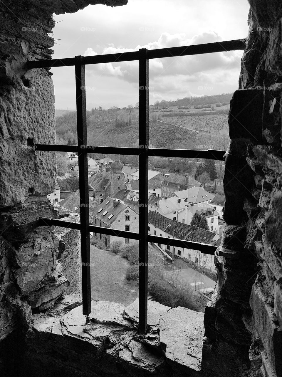 castle of Burgreuland, dating from 1625. Vielsam. belgium