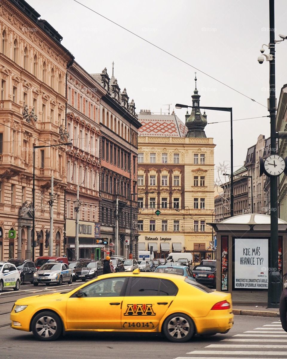 Taxi in Prague