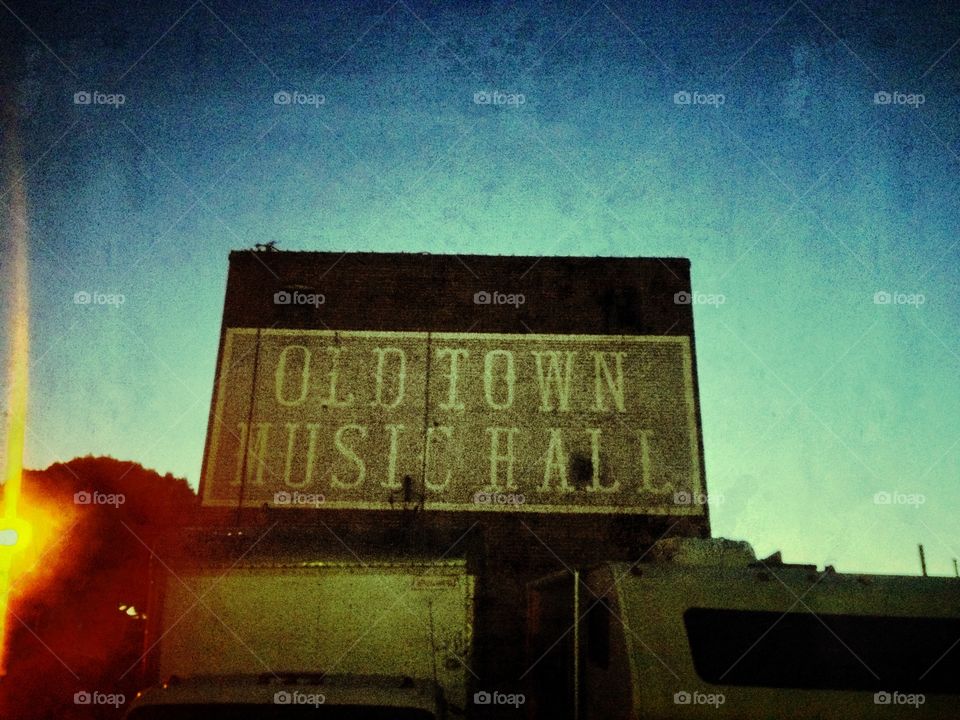 Old Town Music Hall. 