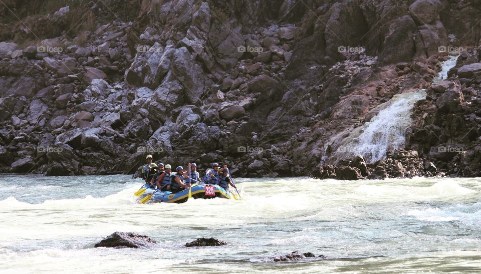 Summers be like to play eith the waves of water. Rafting click at rishikesh Uttarakhand India