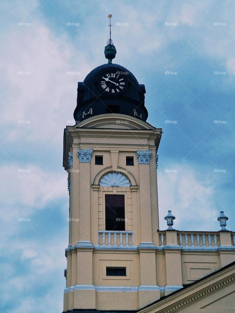 the church in Debrecen