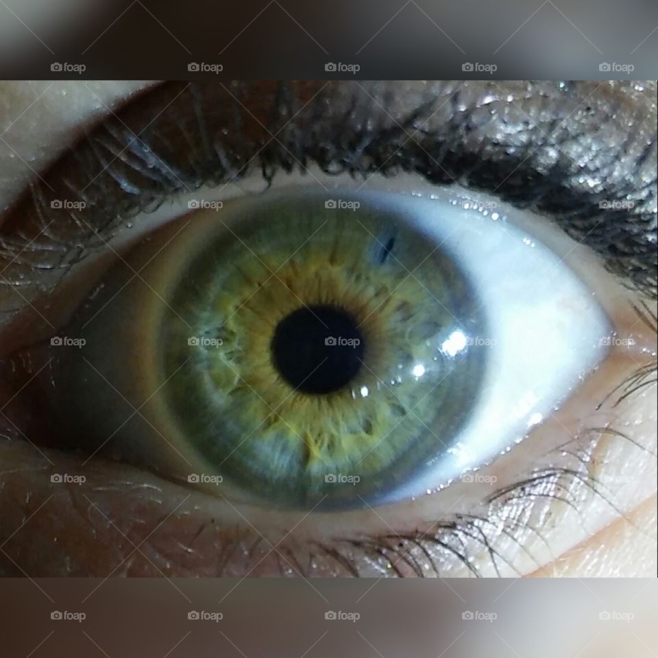 My left eye