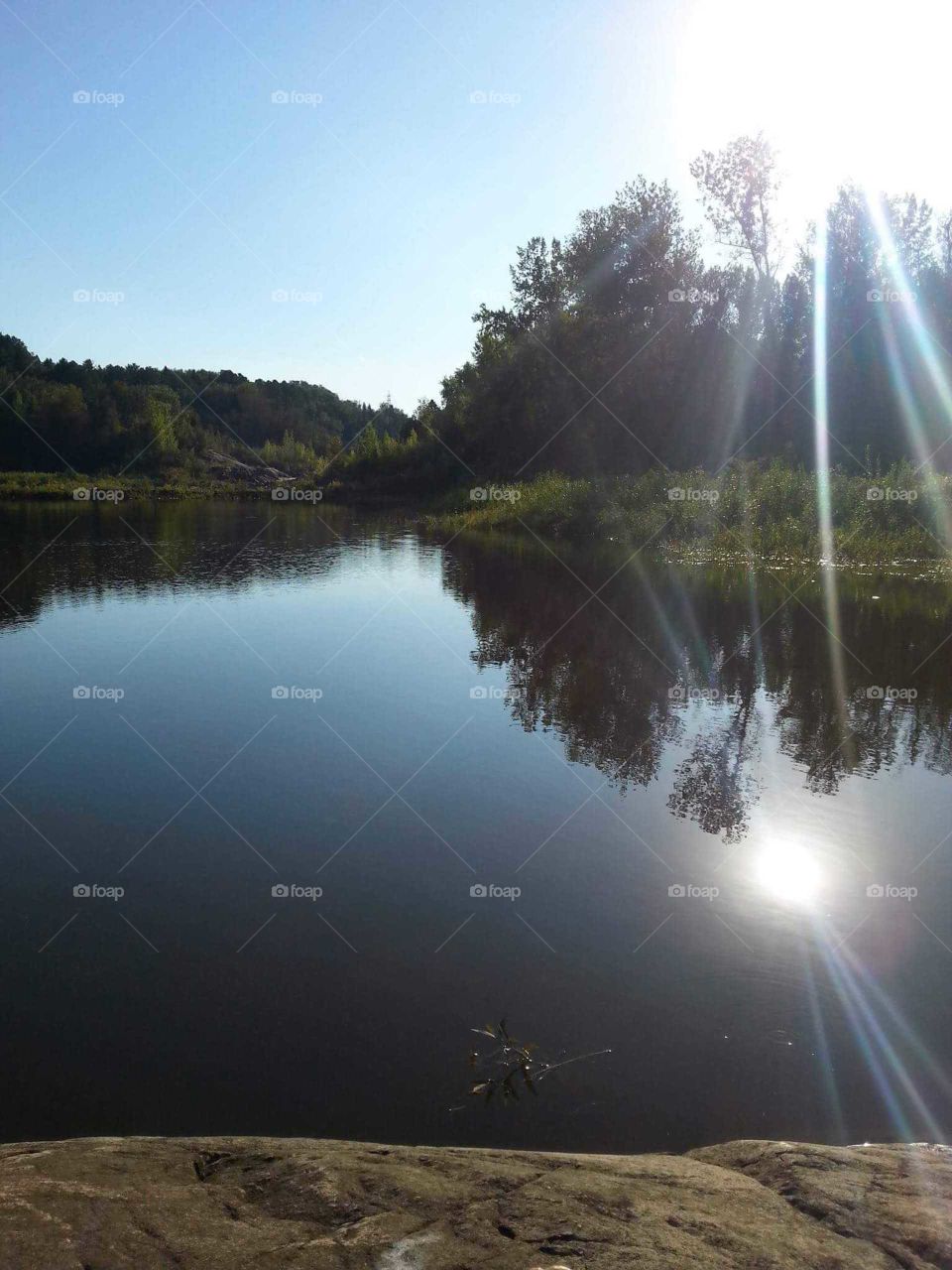 Landscape, Water, Lake, No Person, Reflection