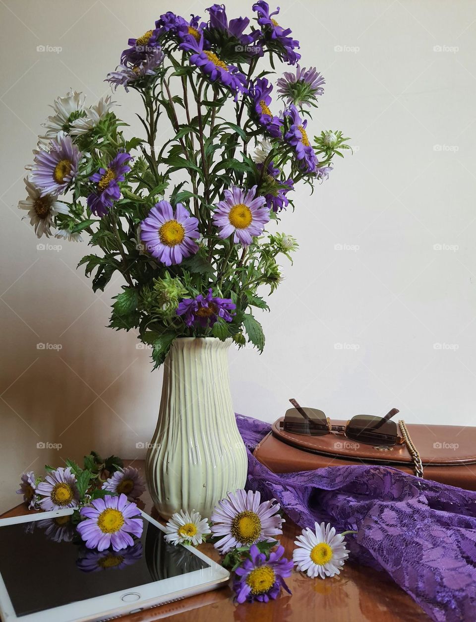 My voilet colour flower