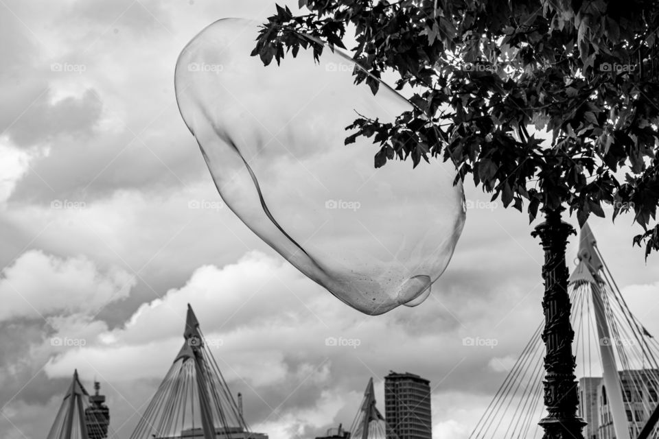 London in a bubble.