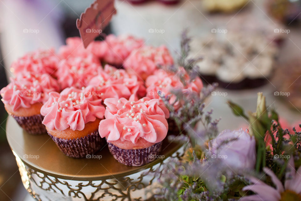 pink cup tray plate by gene916