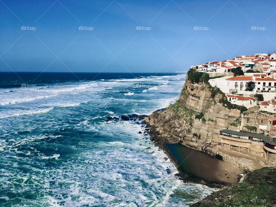 Houses on the cliff 