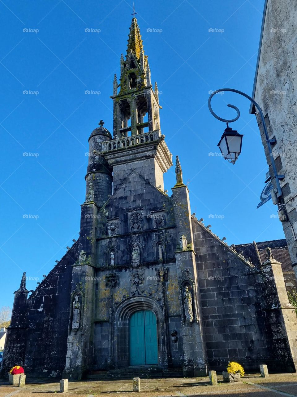 Church L'Hôpital-Camfrout - región de Bretaña