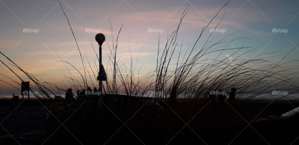 couché de soleil à merlimont