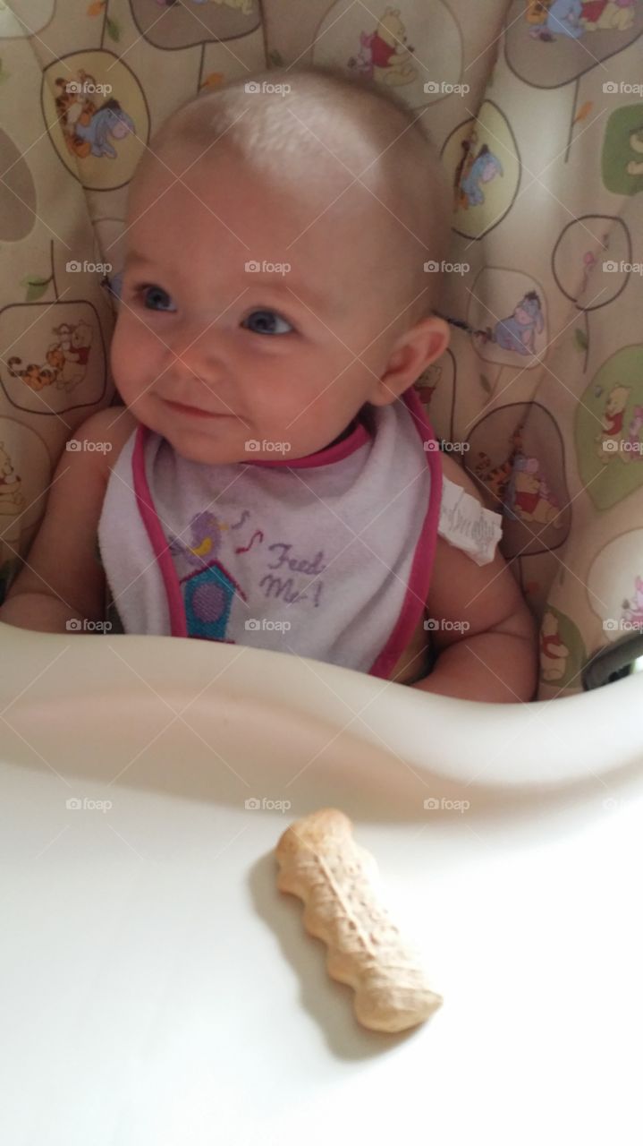 First Time in a Highchair