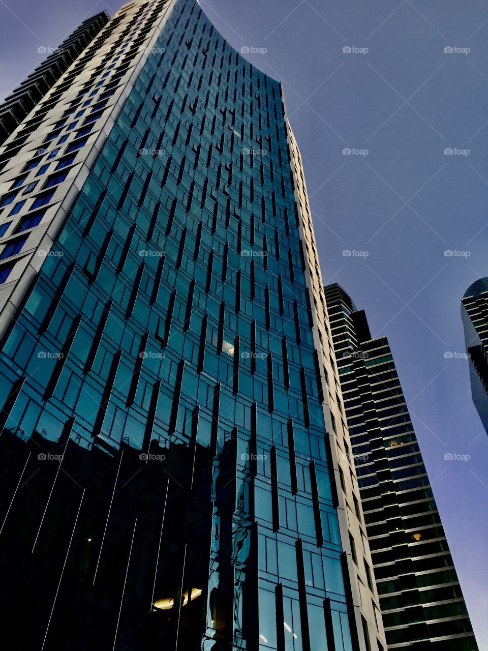 Trying to find my apartment on the 37th floor from the 5th floor garden...