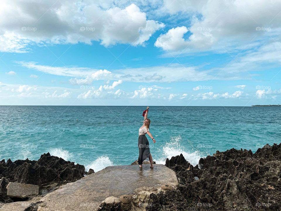 Archipiélago de San Andres, Colombia. Los ojos de mi mejor amiga.