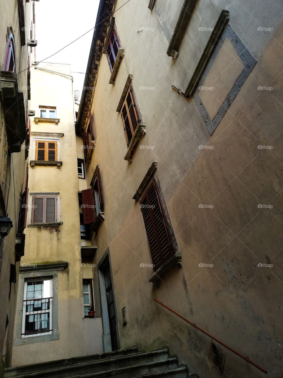 Old town alleys