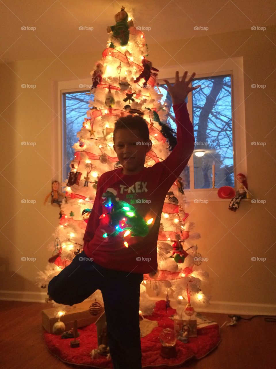 Light up Ugly Christmas sweater 