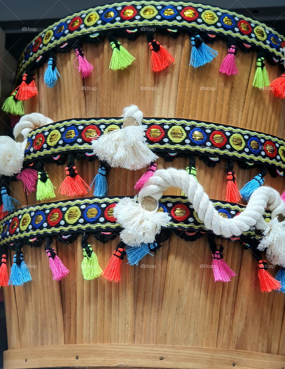 Colourful basket 🧺