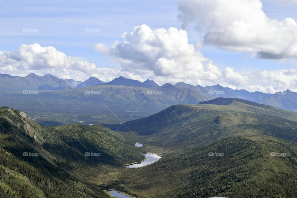 Flight Seeing in Alaska Range