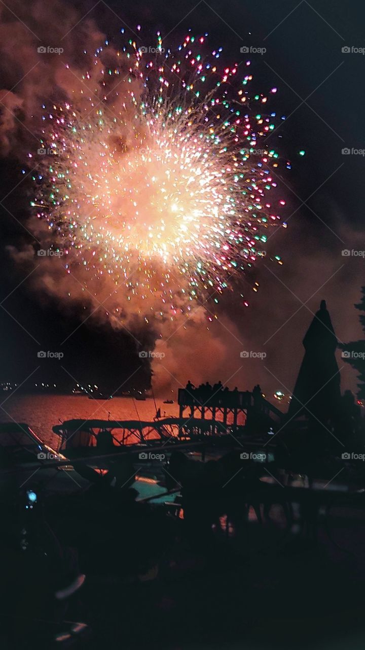 A night of fireworks