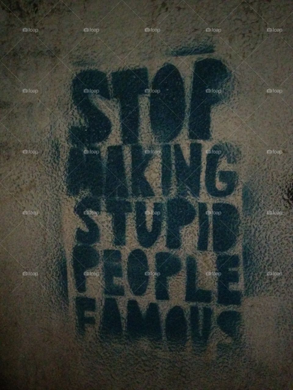 Smart Graffiti. Walking through the streets of Tel Aviv one kind find amazing street art and some clever sayings.