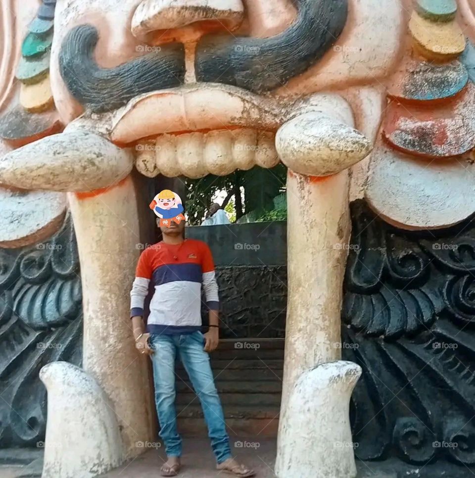 A most beautiful and attractive view in the garden.