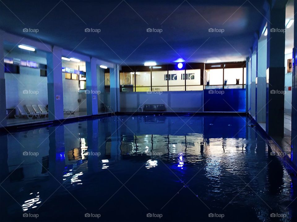 blue summer water pool by a.bilbaisi