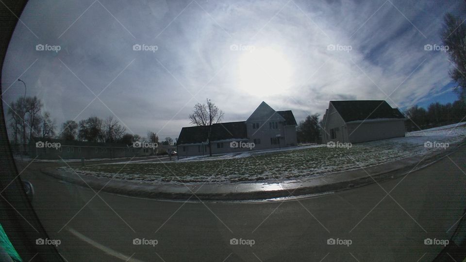 No Person, Storm, Landscape, Tree, Road