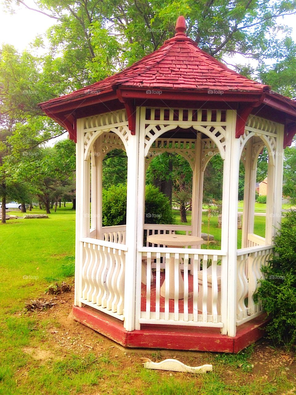 Park Gazebo . Gazebo at the city park