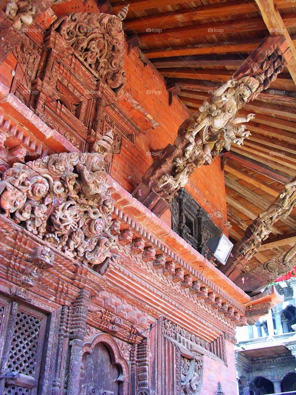 Durbar square, before the earthquake. Kathmandu