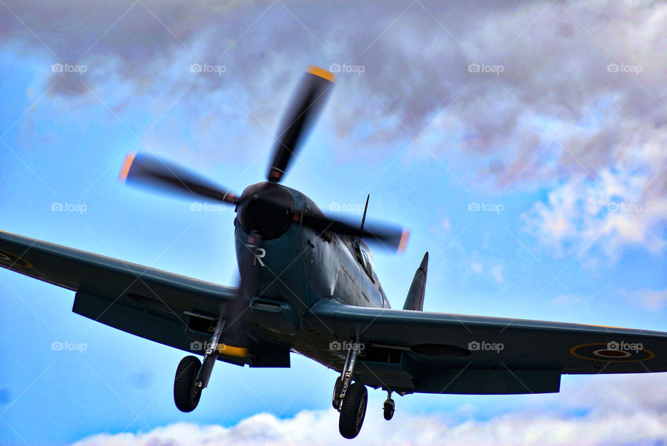 Spitfire  overhead