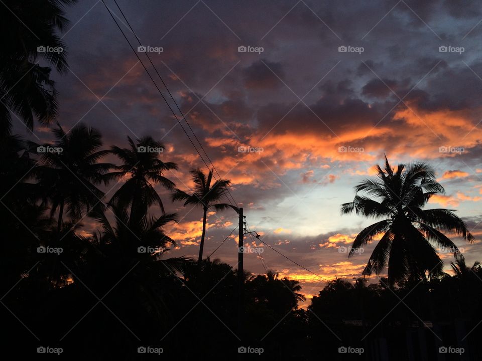 6:04 P.M. Sunset 🌅.Evening sky after rain..without any color effects 